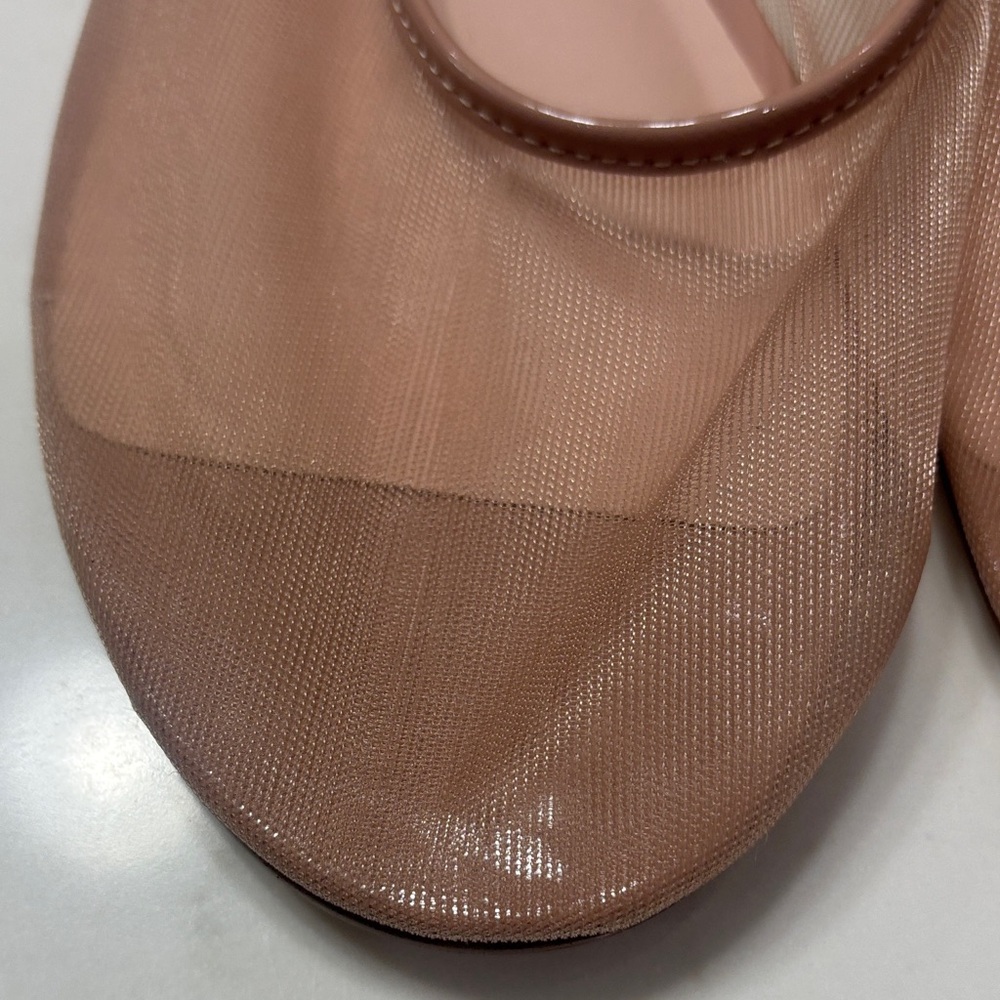 Steve Madden Nude Mesh Ballet Flats - Picture 4 of 8